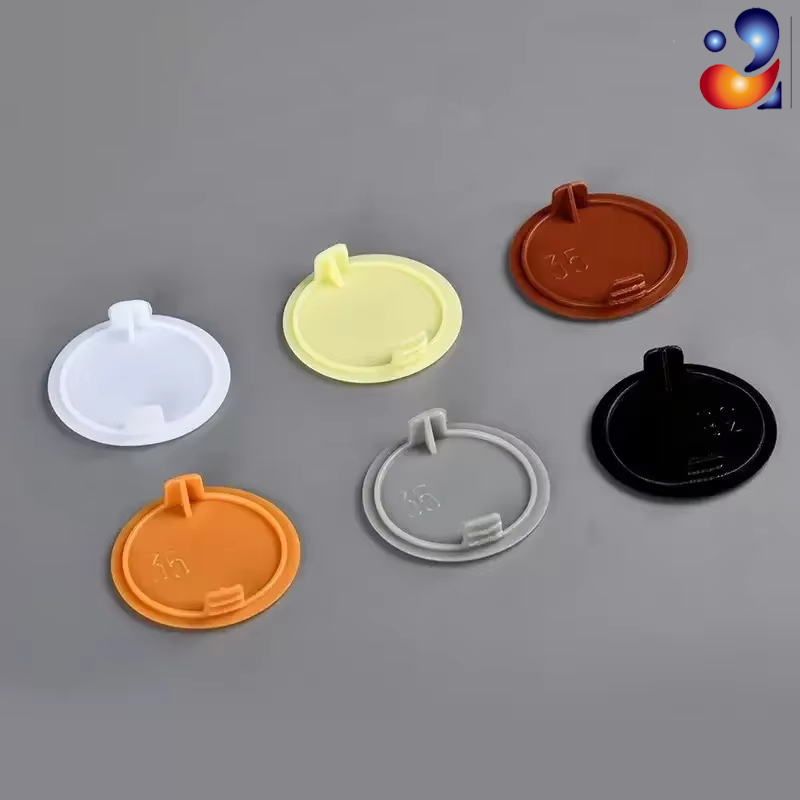 Furniture Hardware Connectors - Tampas Decorativas Redondas de Plástico para
