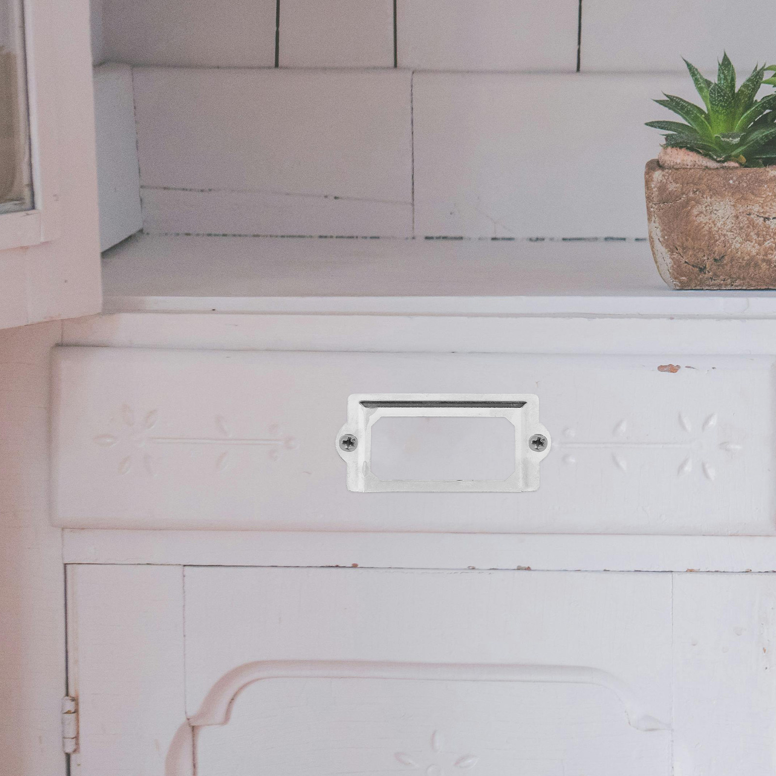 Furniture Hardware Names - 1 conjunto de molduras de etiquetas