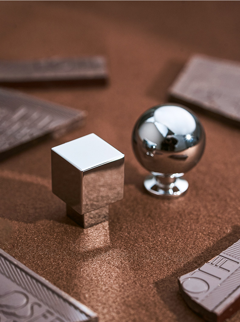 Furniture Hardware High End - Porta do armário de bronze puxa