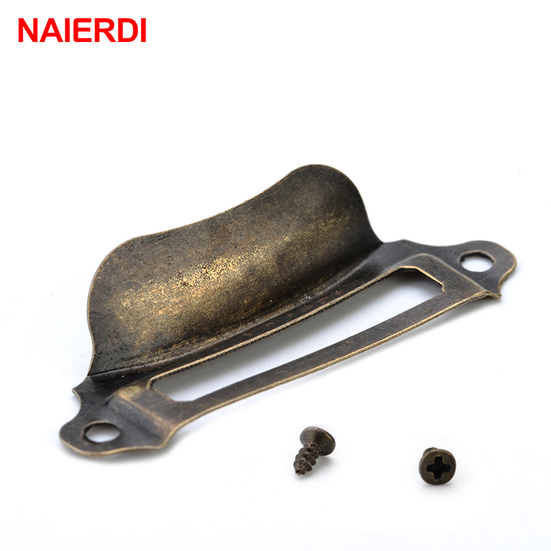 Furniture Hardware Names - NAIERDI-Antique Box Label Handles, Retro Pull