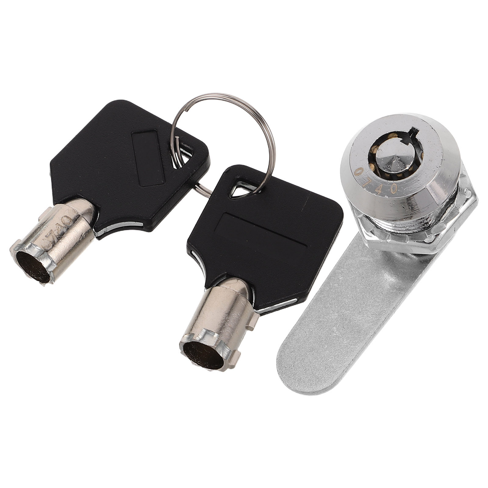 Furniture Hardware Parts - Zinc Alloy Half Moon Push Lock