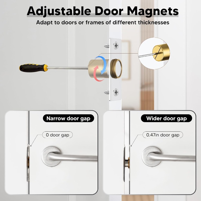 2 Peças de Fechadura Magnética - Magnetic Catch Door avaliação e preço