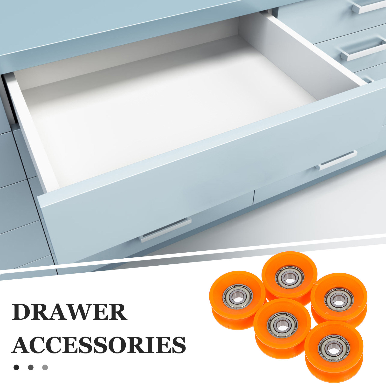 5 Peças de Roldanas de Nylon c - Furniture Hardware Replacement avaliação e preço