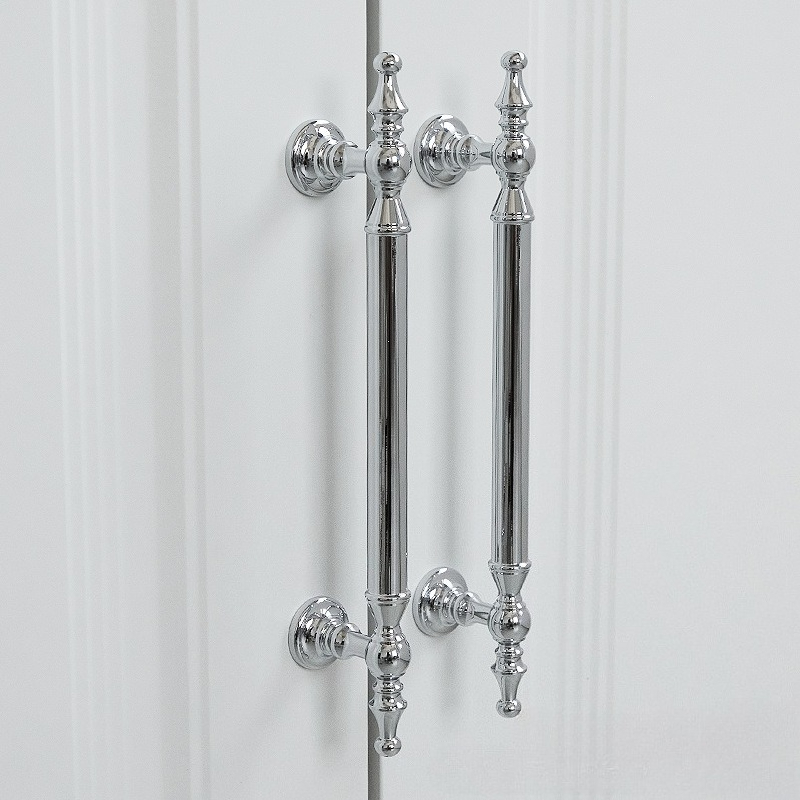 Puxador de armário prateado br - Furniture Hardware High End avaliação e preço