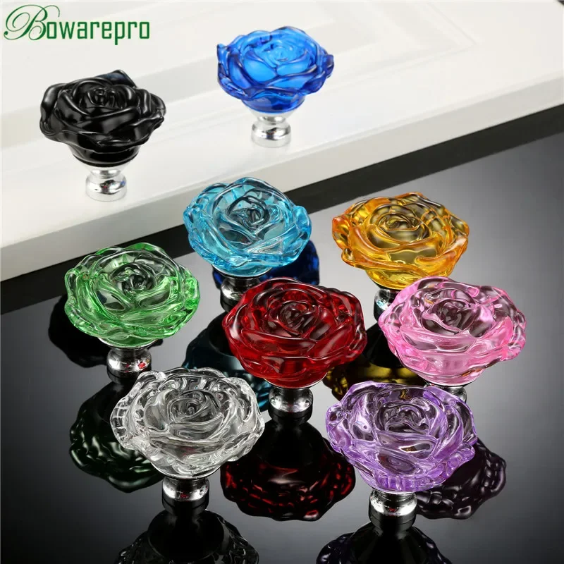 Bowarepro 50mm cristal rosa al - Furniture Hardware Manufacturer avaliação e preço