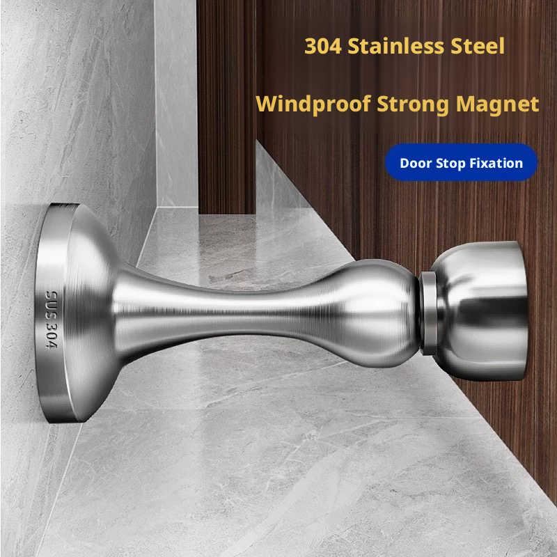 Batente de Porta em Aço Inoxid - Magnetic Catch Door avaliação e preço