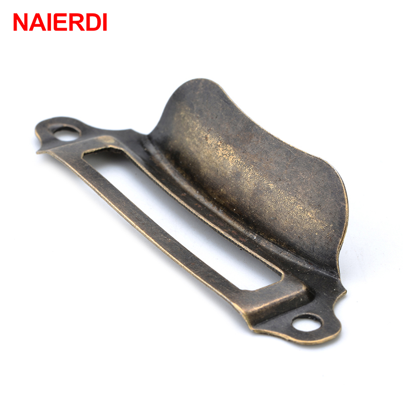 NAIERDI-Antique Box Label Hand - Furniture Hardware Names avaliação e preço