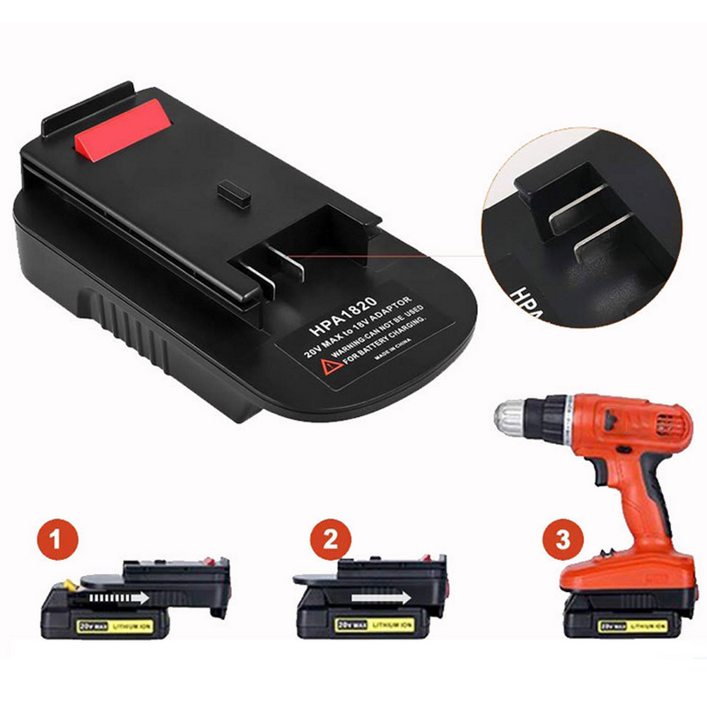 Hpa1820 adaptador de substitui - Black+Decker Tool 20V Max avaliação e preço