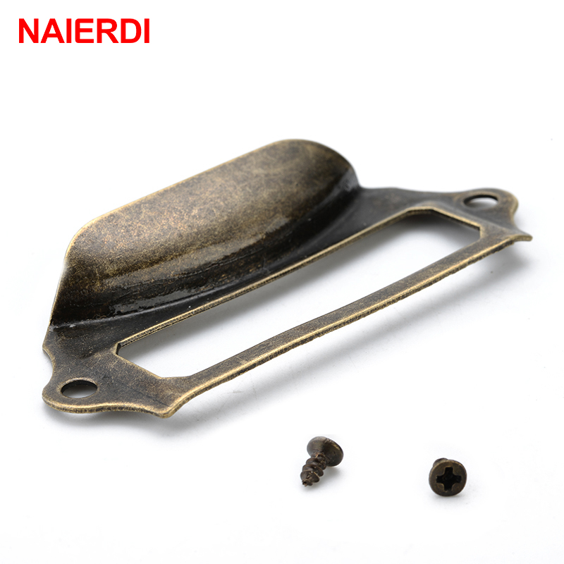 10 pçs naierdi antigo alças ca - Furniture Hardware Names avaliação e preço