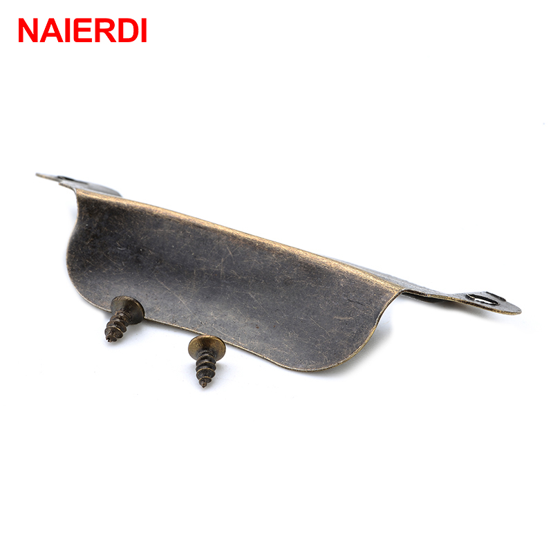 NAIERDI-Antique Box Label Hand - Furniture Hardware Names avaliação e preço