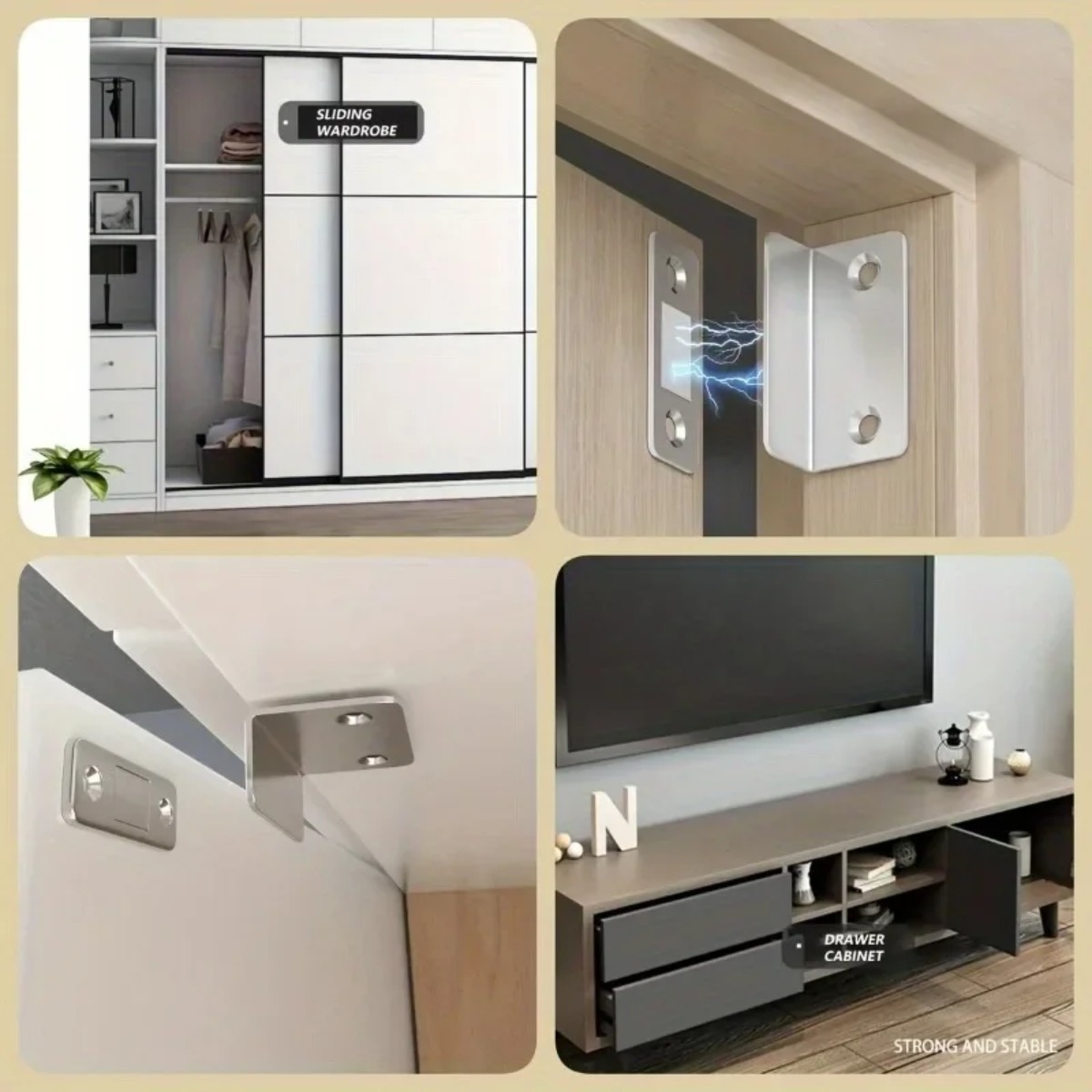 1-20 Peças de Fecho Magnético  - Magnetic Catch Door avaliação e preço