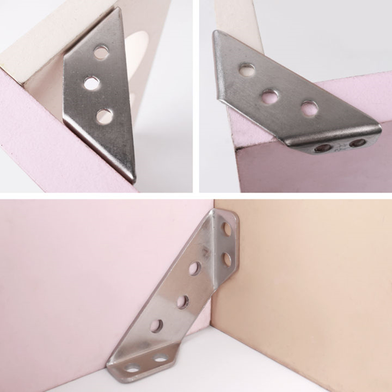 Suporte de canto universal par - Furniture Hardware Connectors avaliação e preço