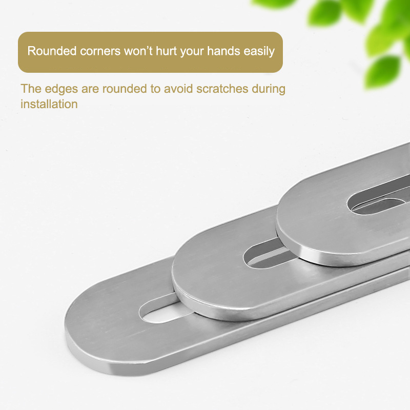 Suporte de Canto Plano em Aço  - Furniture Hardware Connectors avaliação e preço