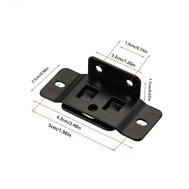 4 Peças de Conector Metálico 2 - Furniture Hardware Connectors avaliação e preço