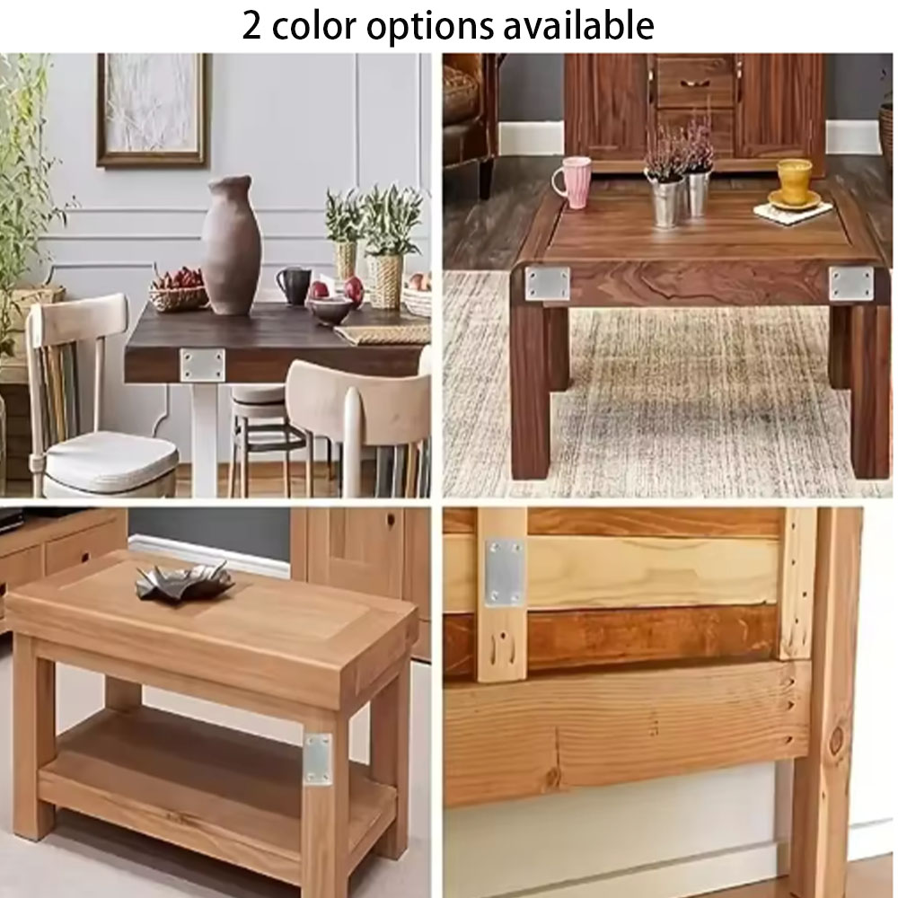 2 opções de cores, suporte ang - Furniture Hardware Connectors avaliação e preço