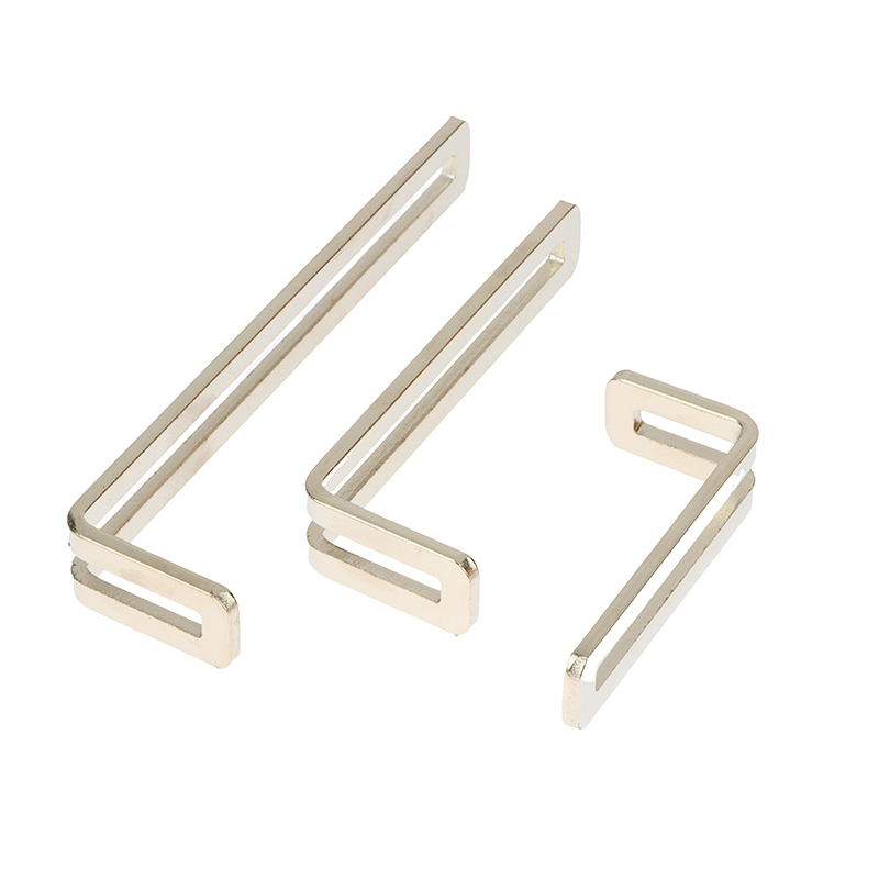 L-Em Forma De Niquelado Suport - Furniture Hardware Connectors avaliação e preço