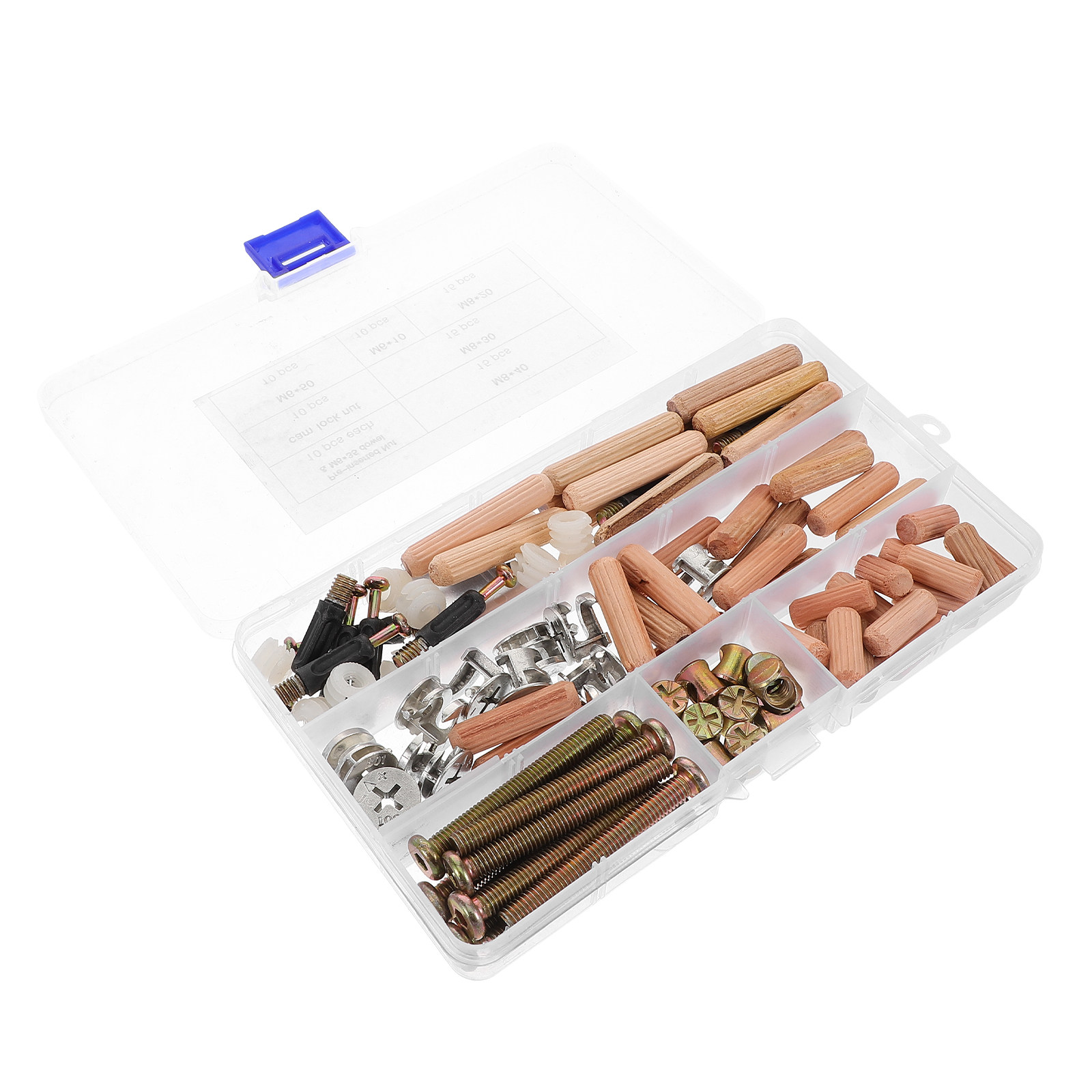 Conjunto de 95 Peças de Ferrag - Furniture Hardware Connectors avaliação e preço