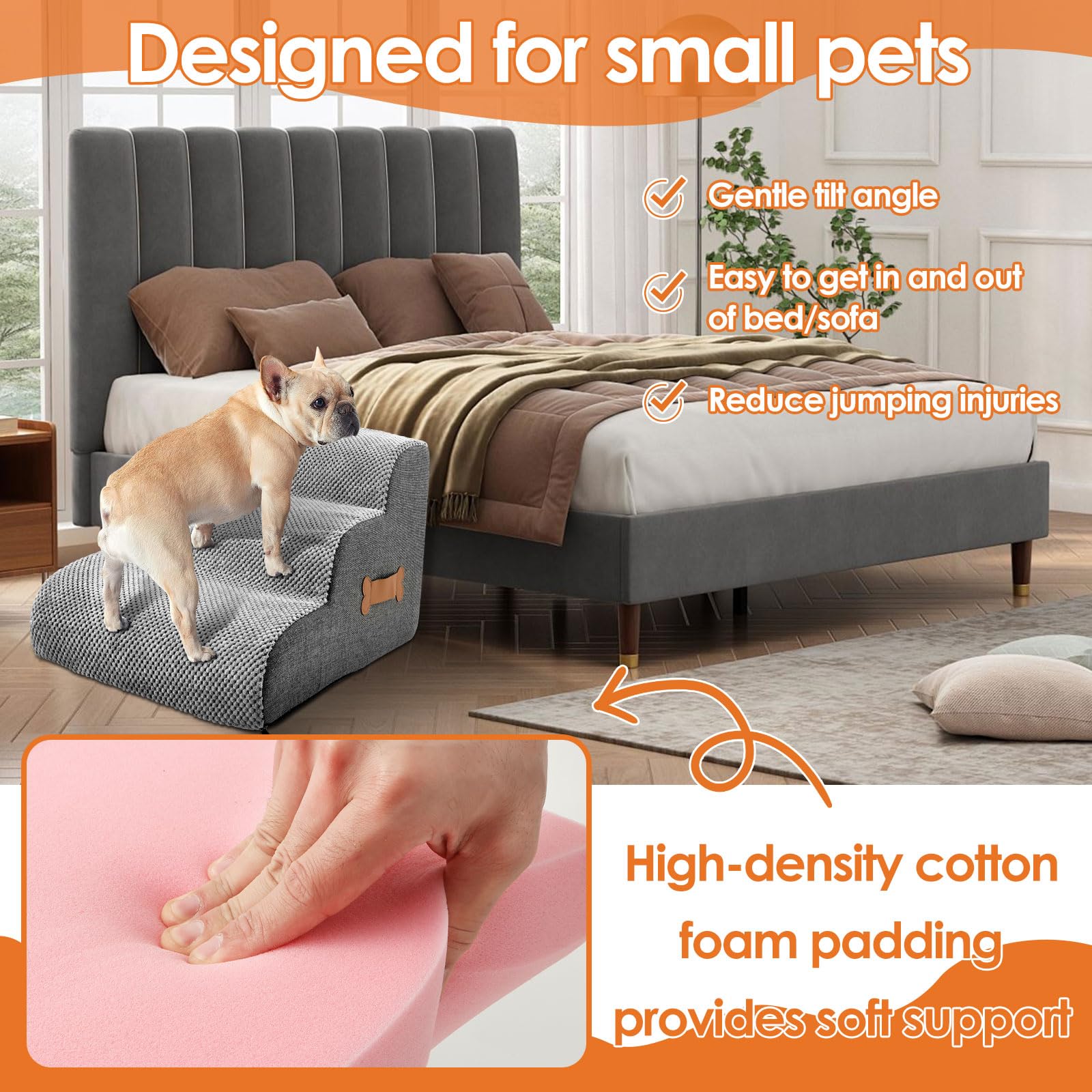 Escada/Rampa para Cães com Alç - Furniture Hardware For Bed avaliação e preço