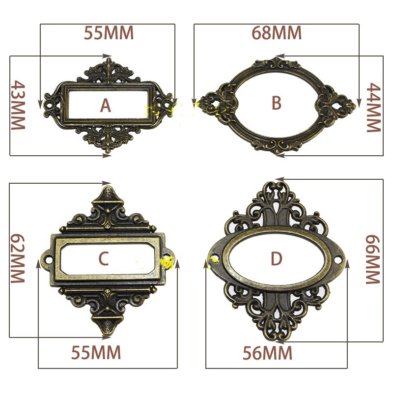 Antique Esculpido DIY Acessóri - Furniture Hardware Names avaliação e preço